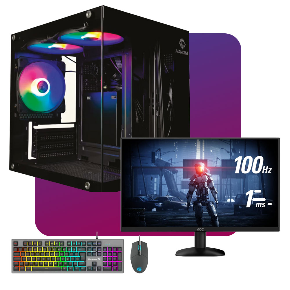 CPU DZ9 GAMER INTEL CORE I5 6ª GEN – COM MONITOR 21,5”