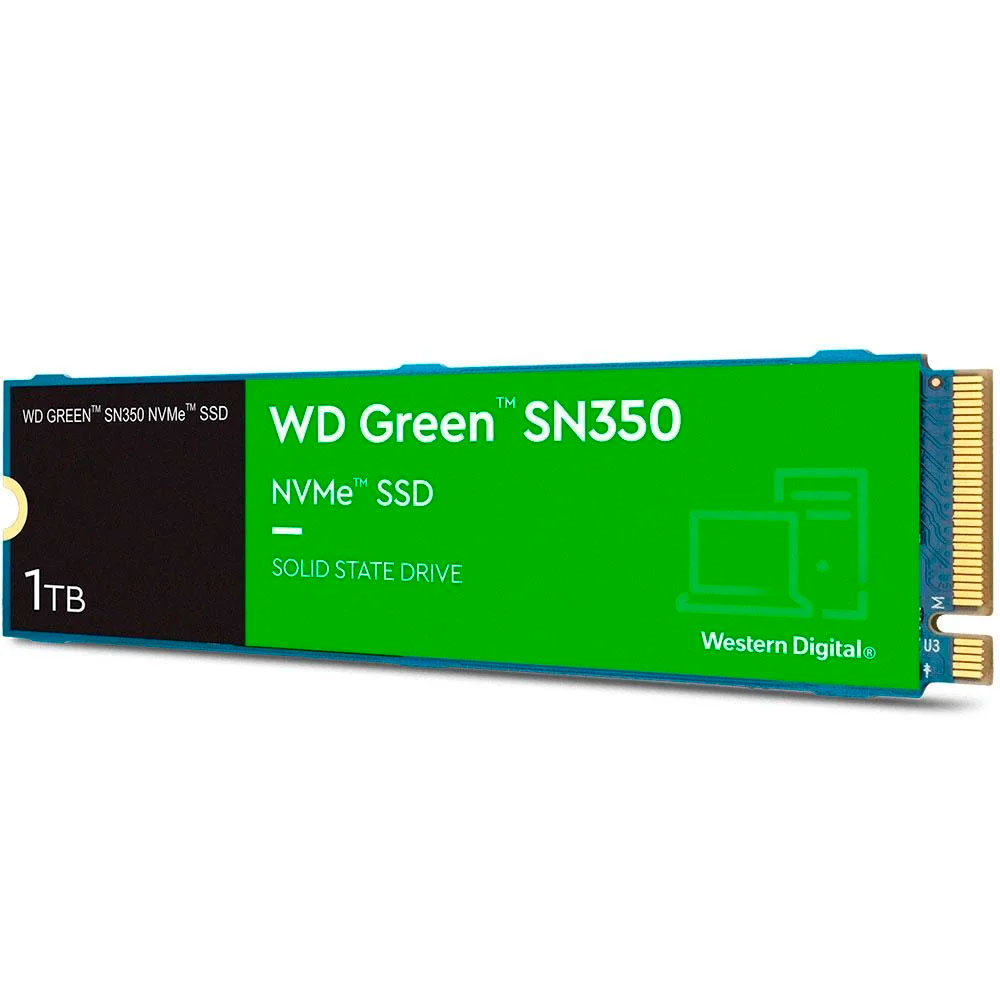 SSD 1TB NVMe M.2 PCIe WD GREEN SN350